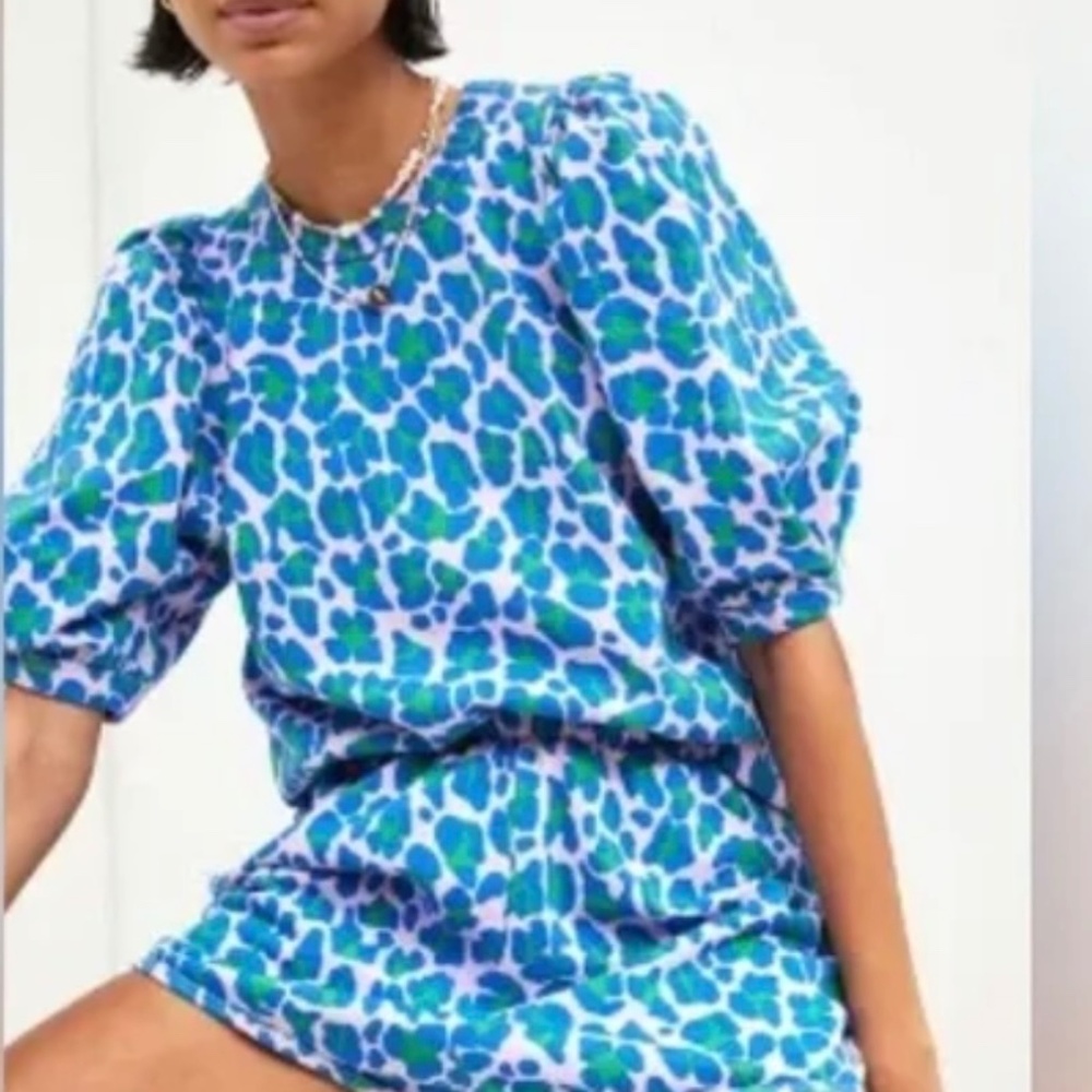 Clare V Puff Sleeve Sweatshirt